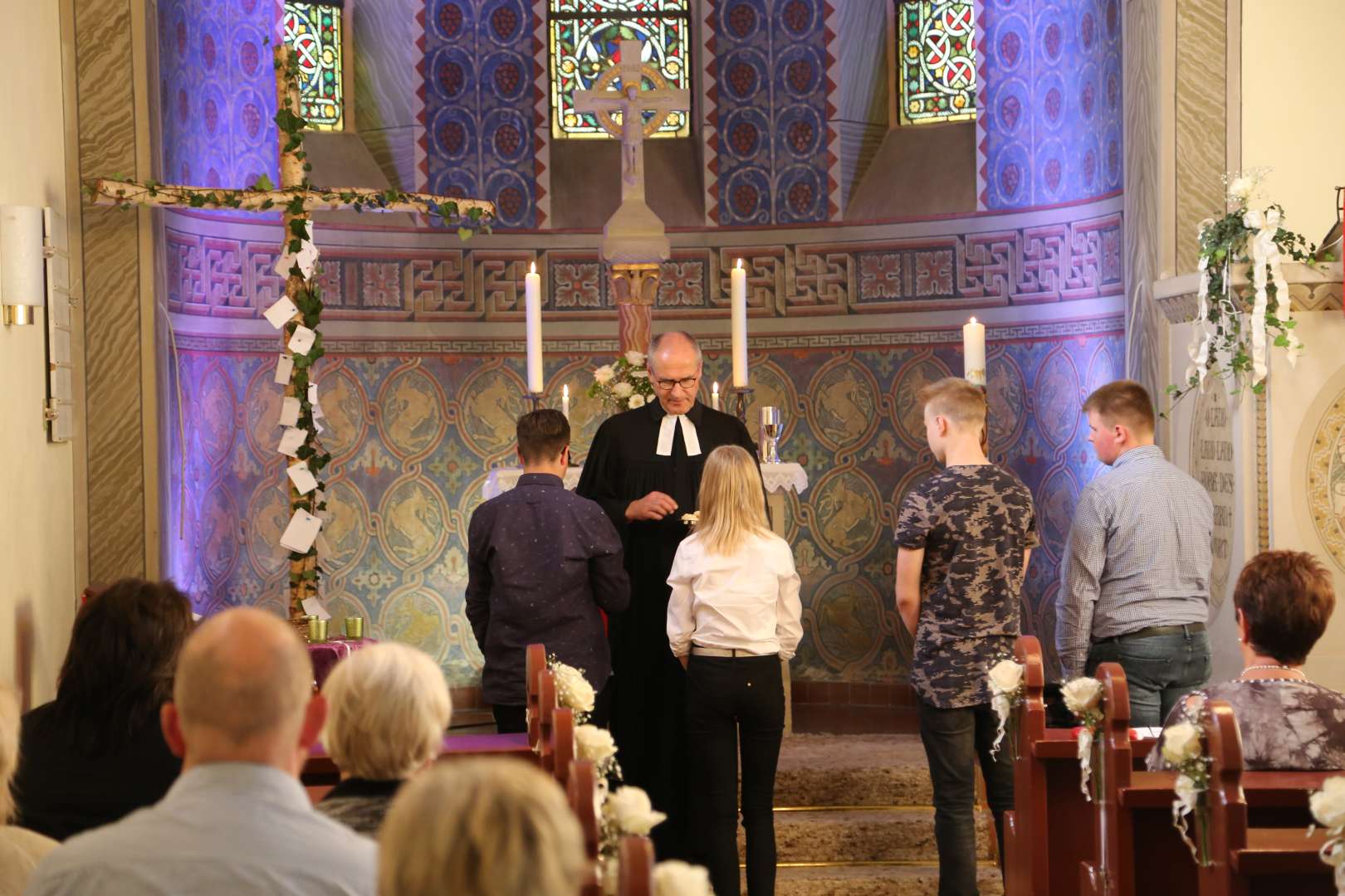 Beichtgottesdienst vor der Konfirmation in Coppengrave