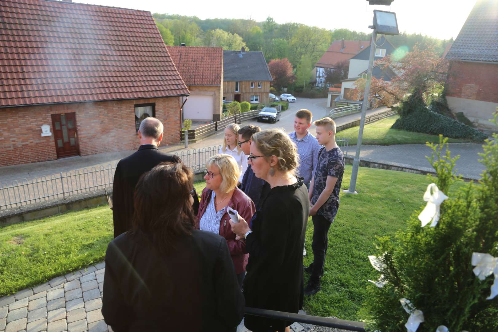 Beichtgottesdienst vor der Konfirmation in Coppengrave