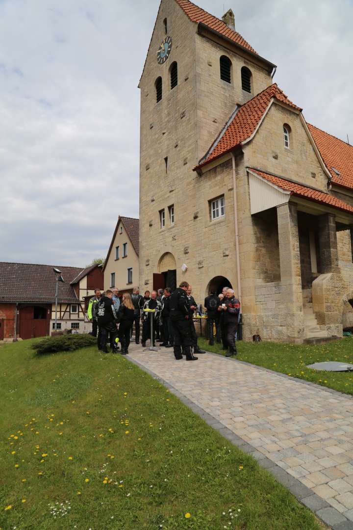 Motorradgottesdienst in der St. Franziskuskirche