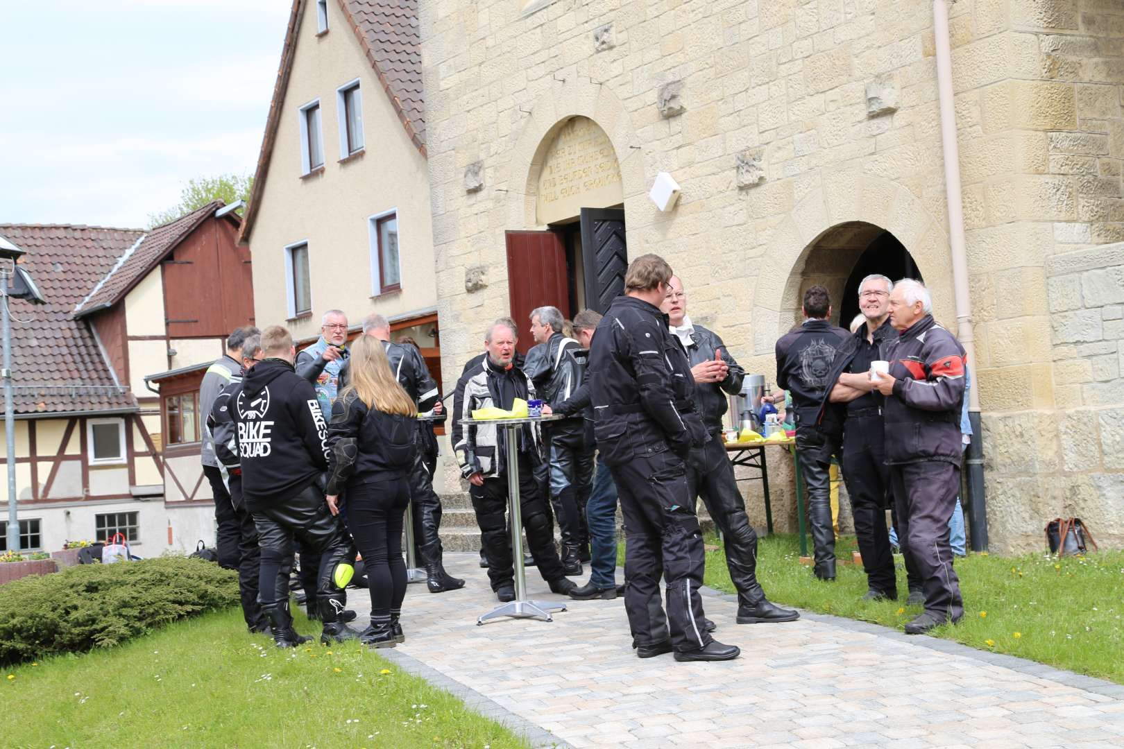 Motorradgottesdienst in der St. Franziskuskirche