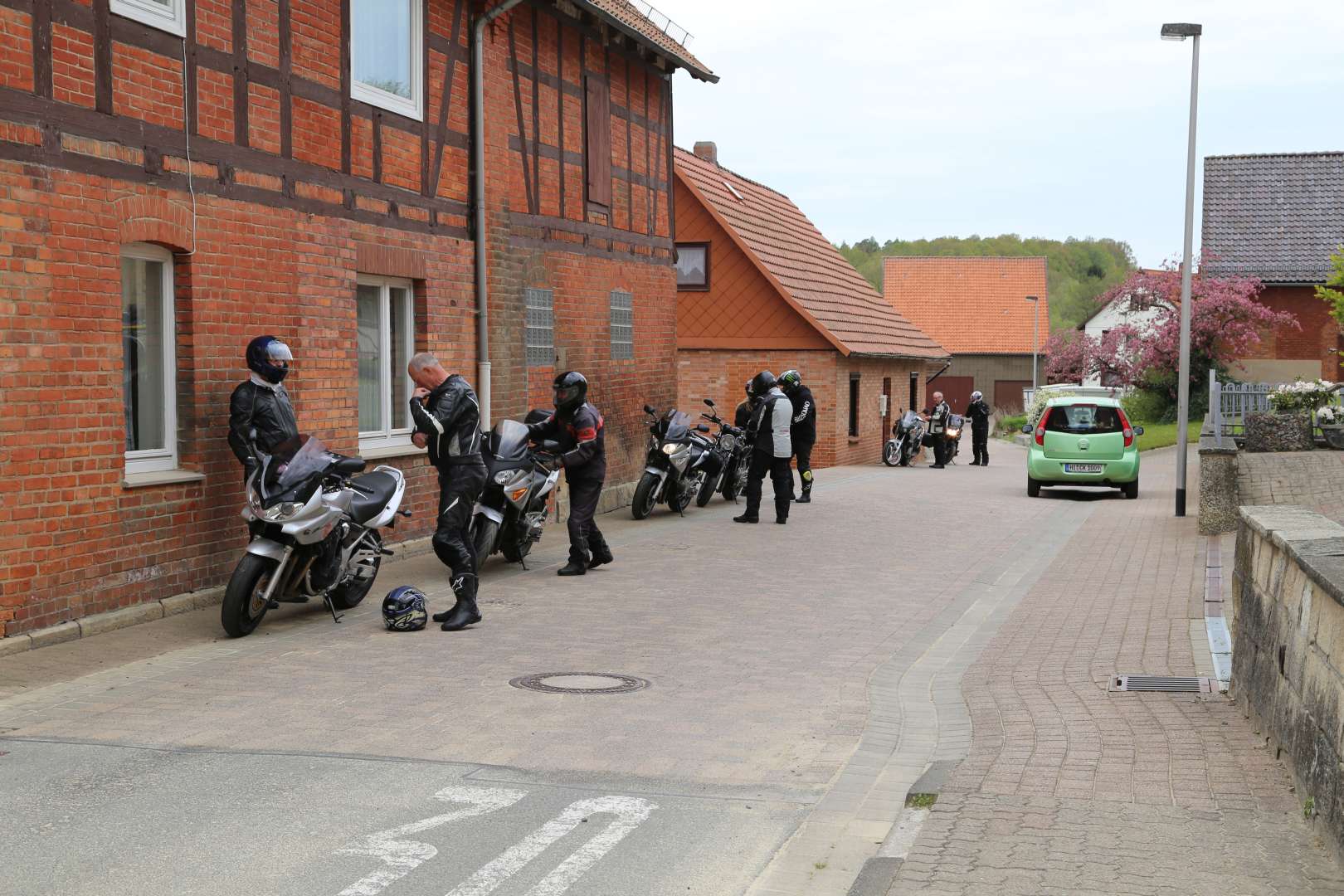 Motorradgottesdienst in der St. Franziskuskirche