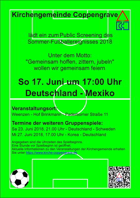 Ankündigung Fußballfest 2018