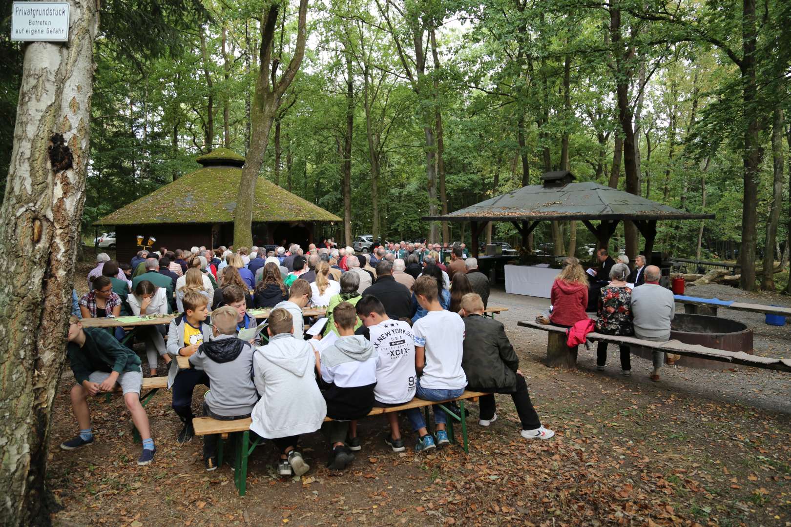 Auftaktgottesdienst zur Visitationswoche an der Köhlerhütte