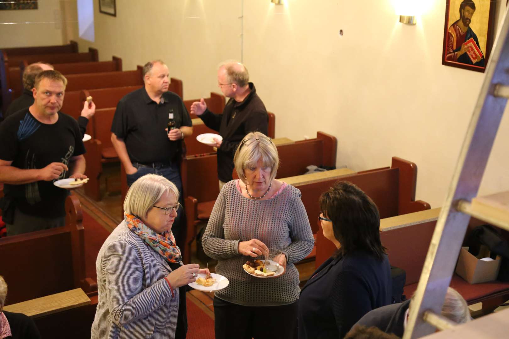 Visitation: Rundgang mit Trecker und Wagen