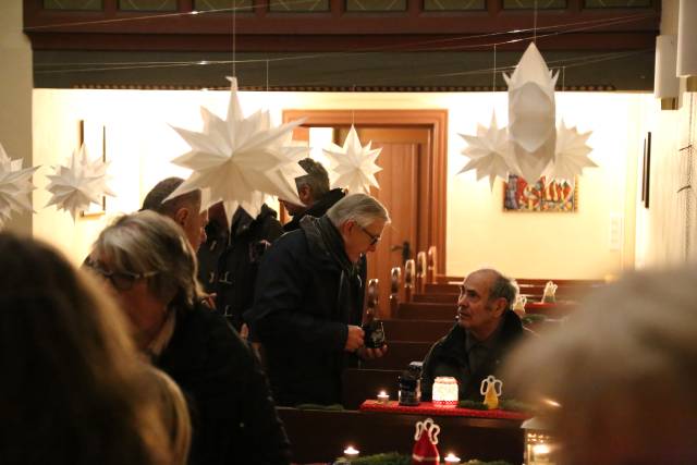 Lichtergottesdienst in Coppengrave und 1. Türchen