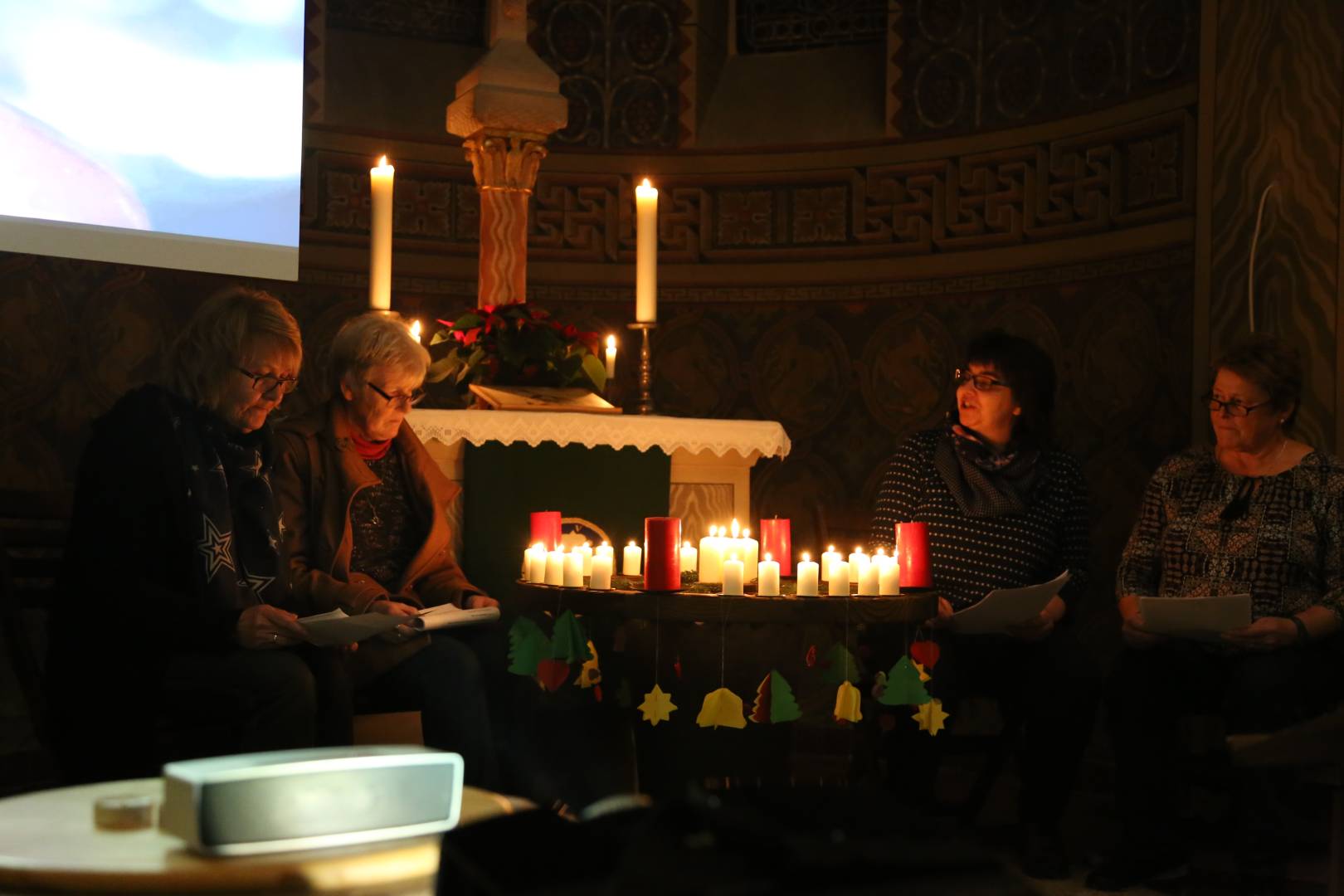 Lichtergottesdienst in Coppengrave und 1. Türchen