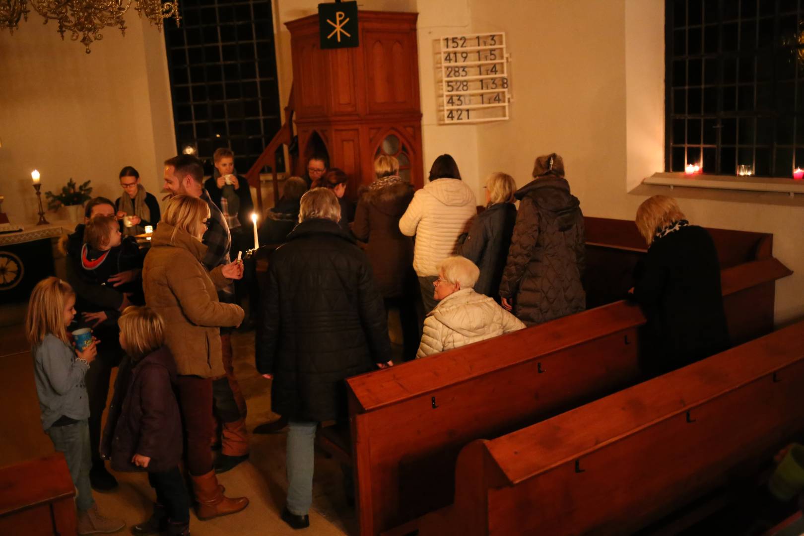 4. Türchen wurde in der St. Maternuskapelle in Weenzen geöffnet.