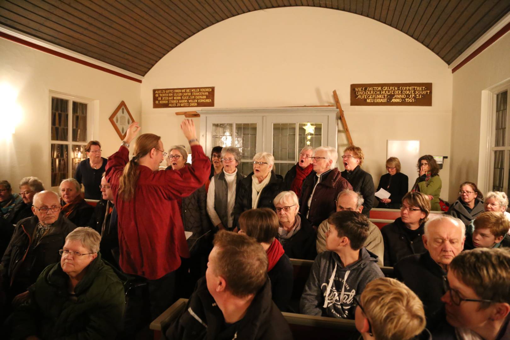 9. Türchen öffnete sich in der St. Johanniskapelle in Fölziehausen