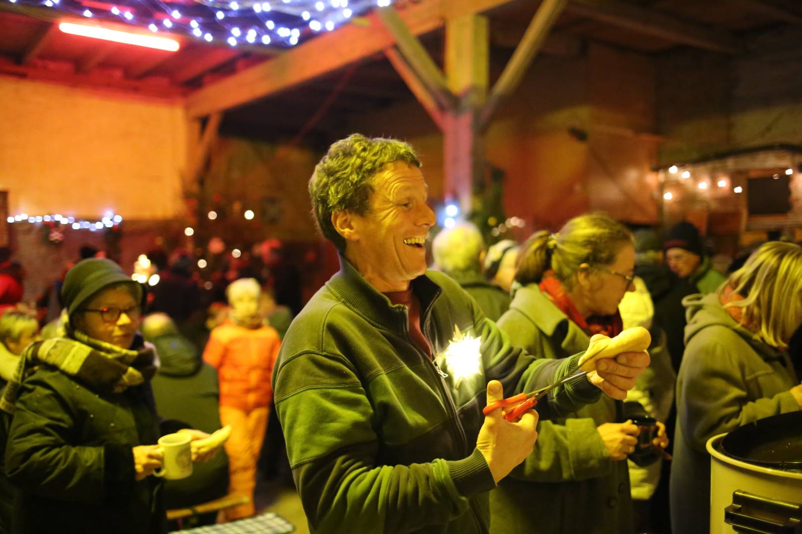 Scheunengottesdienst in Coppengrave - 16. Türchen geöffnet