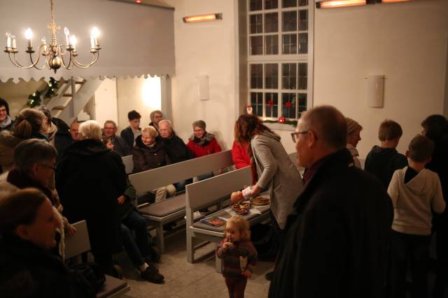 20. Türchen öffnete sich in der Allerheiligenkapelle in Capellenhagen