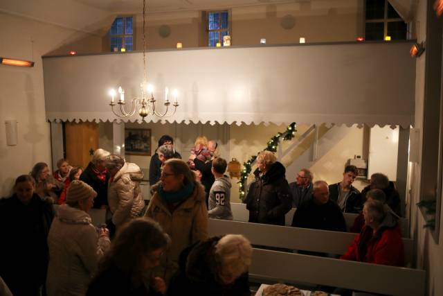 20. Türchen öffnete sich in der Allerheiligenkapelle in Capellenhagen