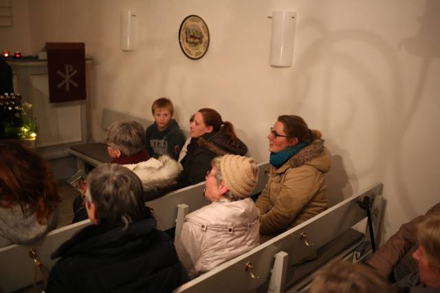 20. Türchen öffnete sich in der Allerheiligenkapelle in Capellenhagen