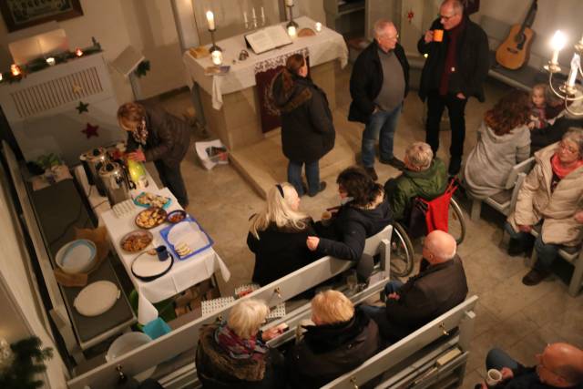 20. Türchen öffnete sich in der Allerheiligenkapelle in Capellenhagen