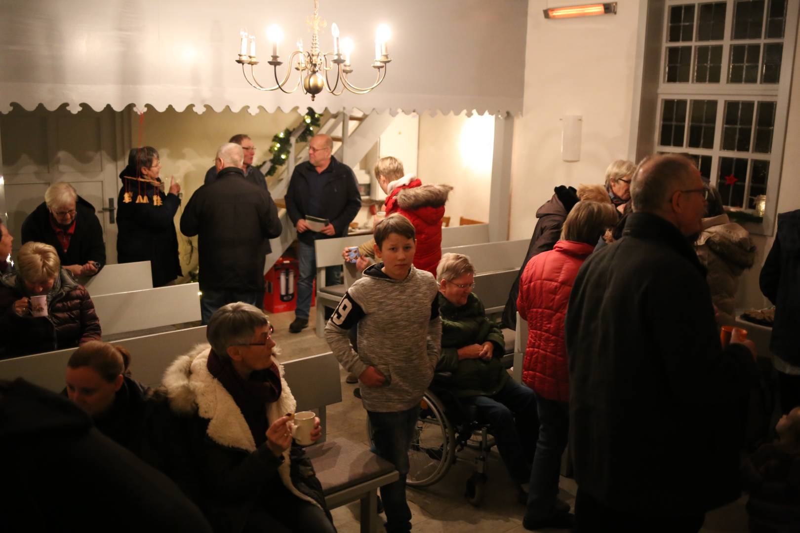 20. Türchen öffnete sich in der Allerheiligenkapelle in Capellenhagen