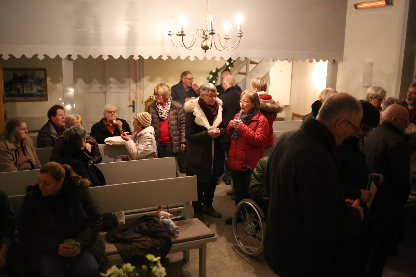 20. Türchen öffnete sich in der Allerheiligenkapelle in Capellenhagen