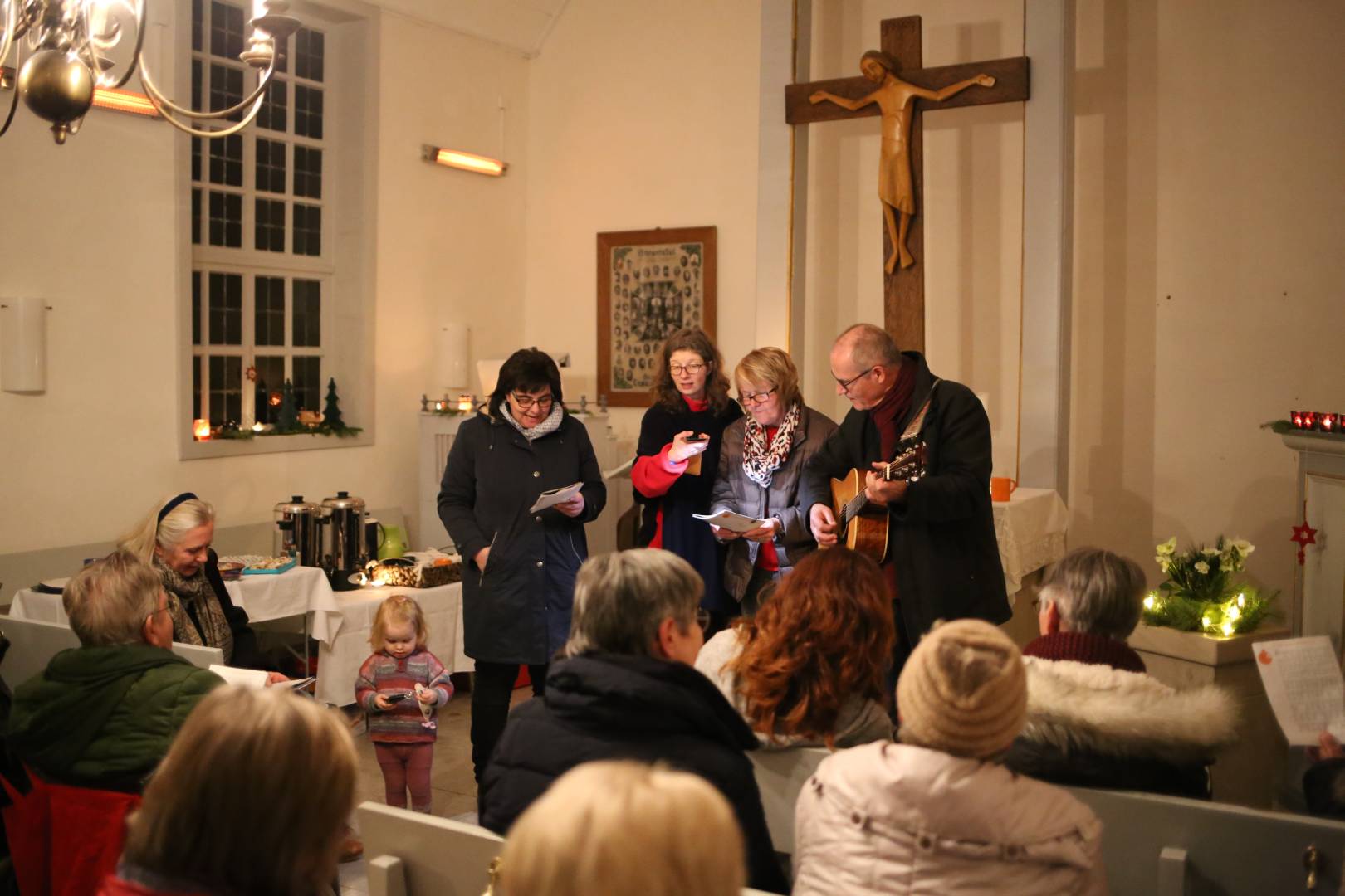 20. Türchen öffnete sich in der Allerheiligenkapelle in Capellenhagen