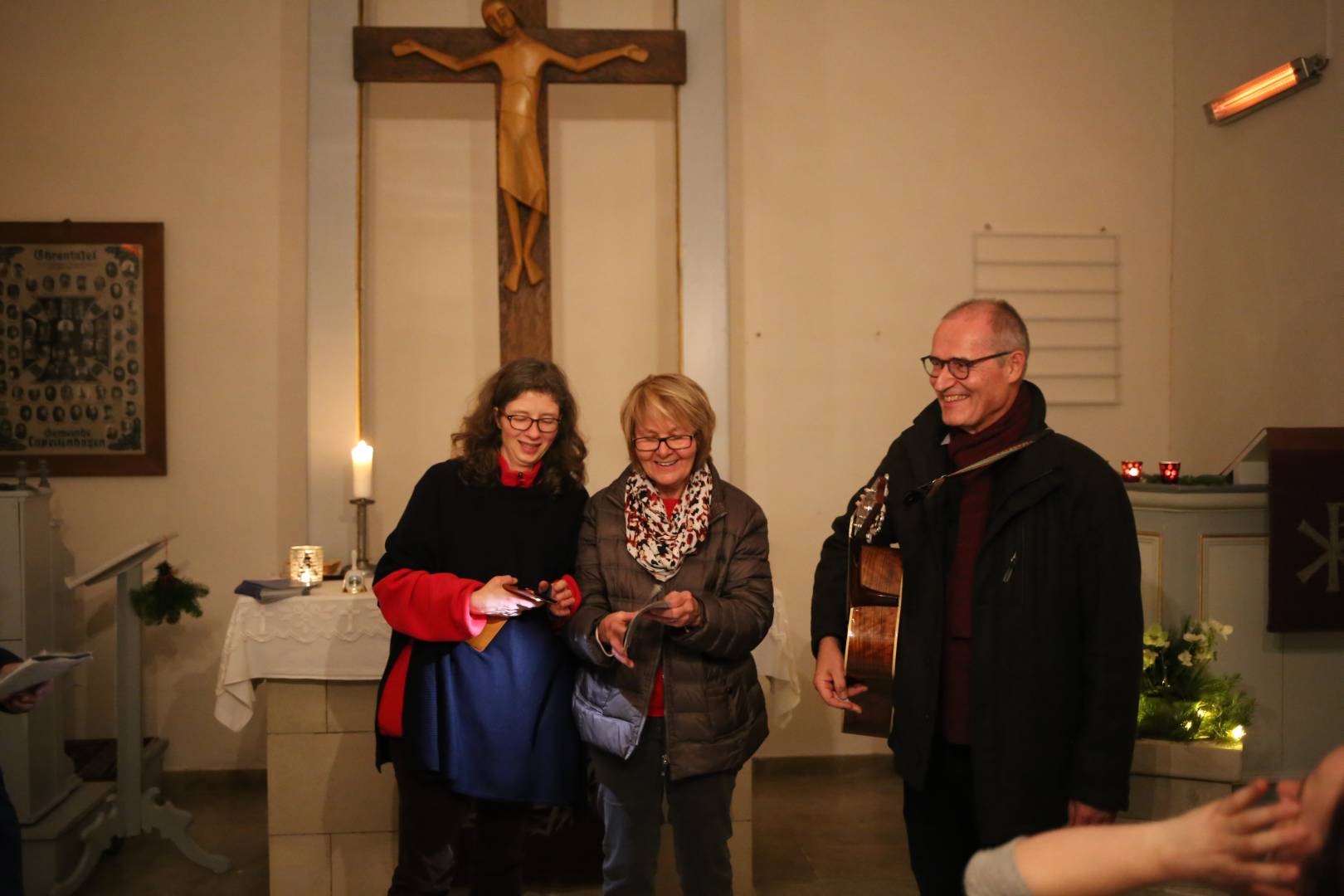 20. Türchen öffnete sich in der Allerheiligenkapelle in Capellenhagen