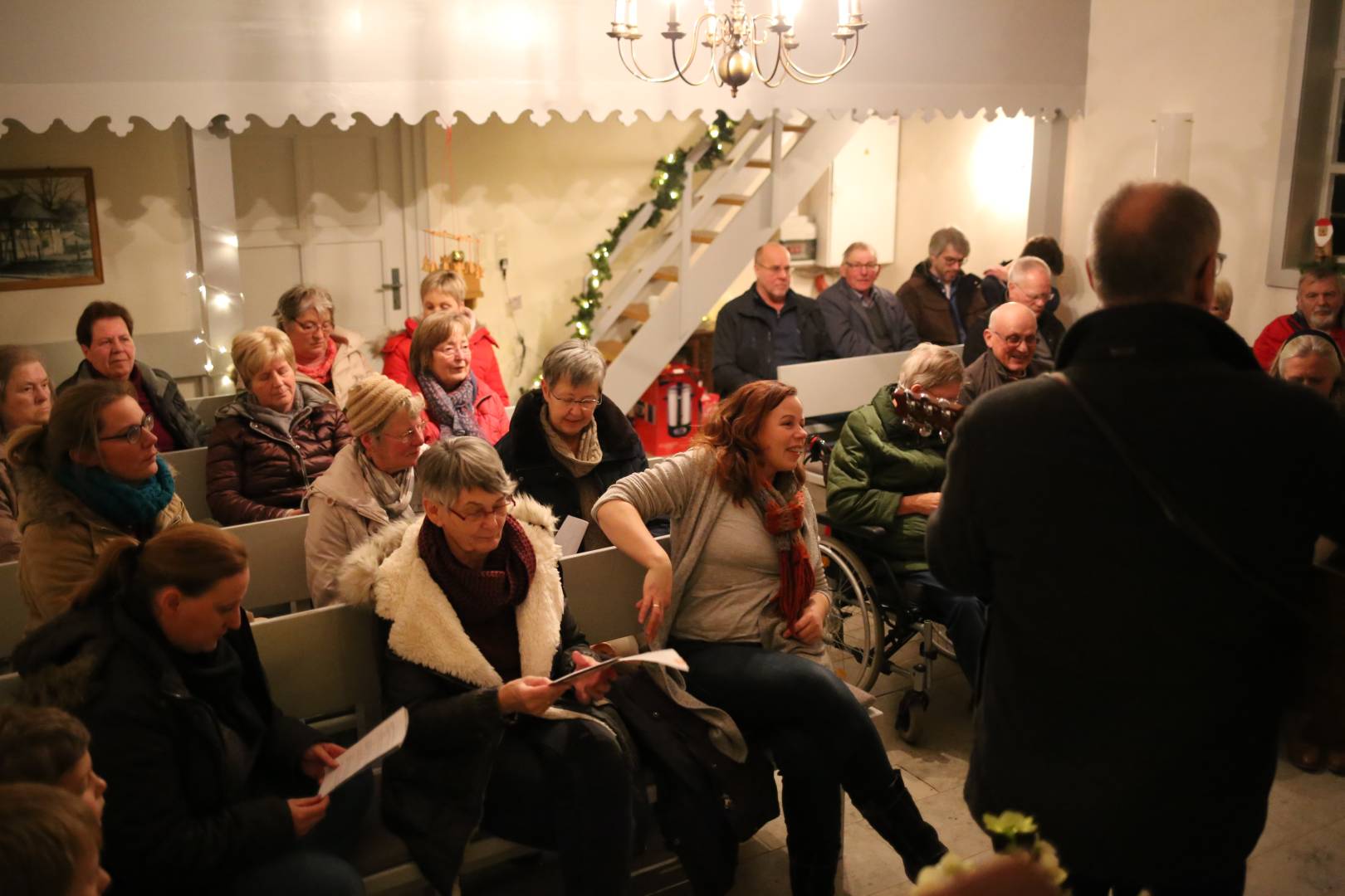 20. Türchen öffnete sich in der Allerheiligenkapelle in Capellenhagen