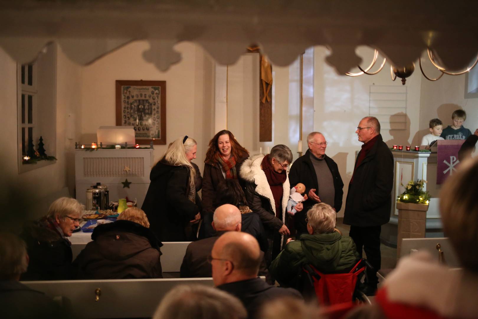 20. Türchen öffnete sich in der Allerheiligenkapelle in Capellenhagen