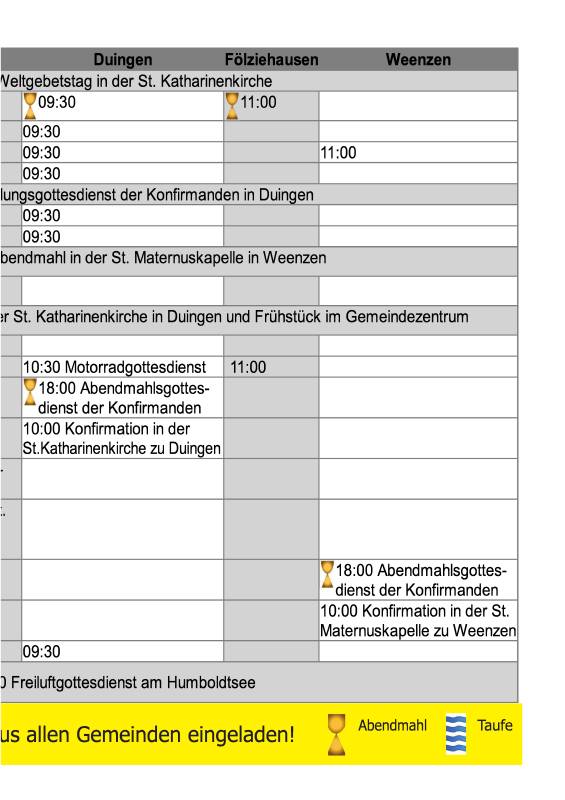 Gemeindebrief März 2019 - Mai 2019