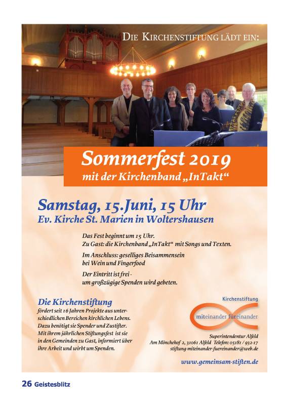 Gemeindebrief März 2019 - Mai 2019