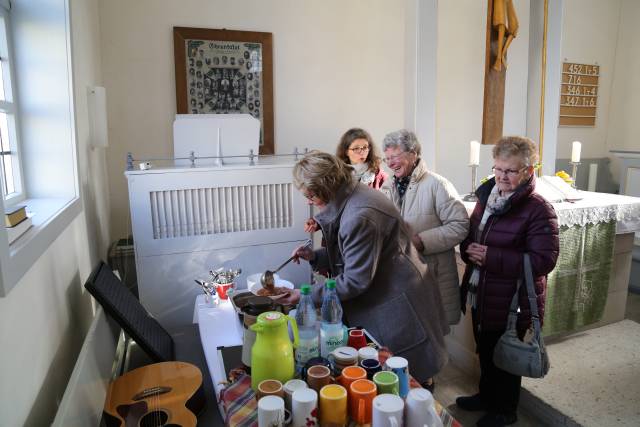 Abschluss der Winterkirche in Capellenhagen