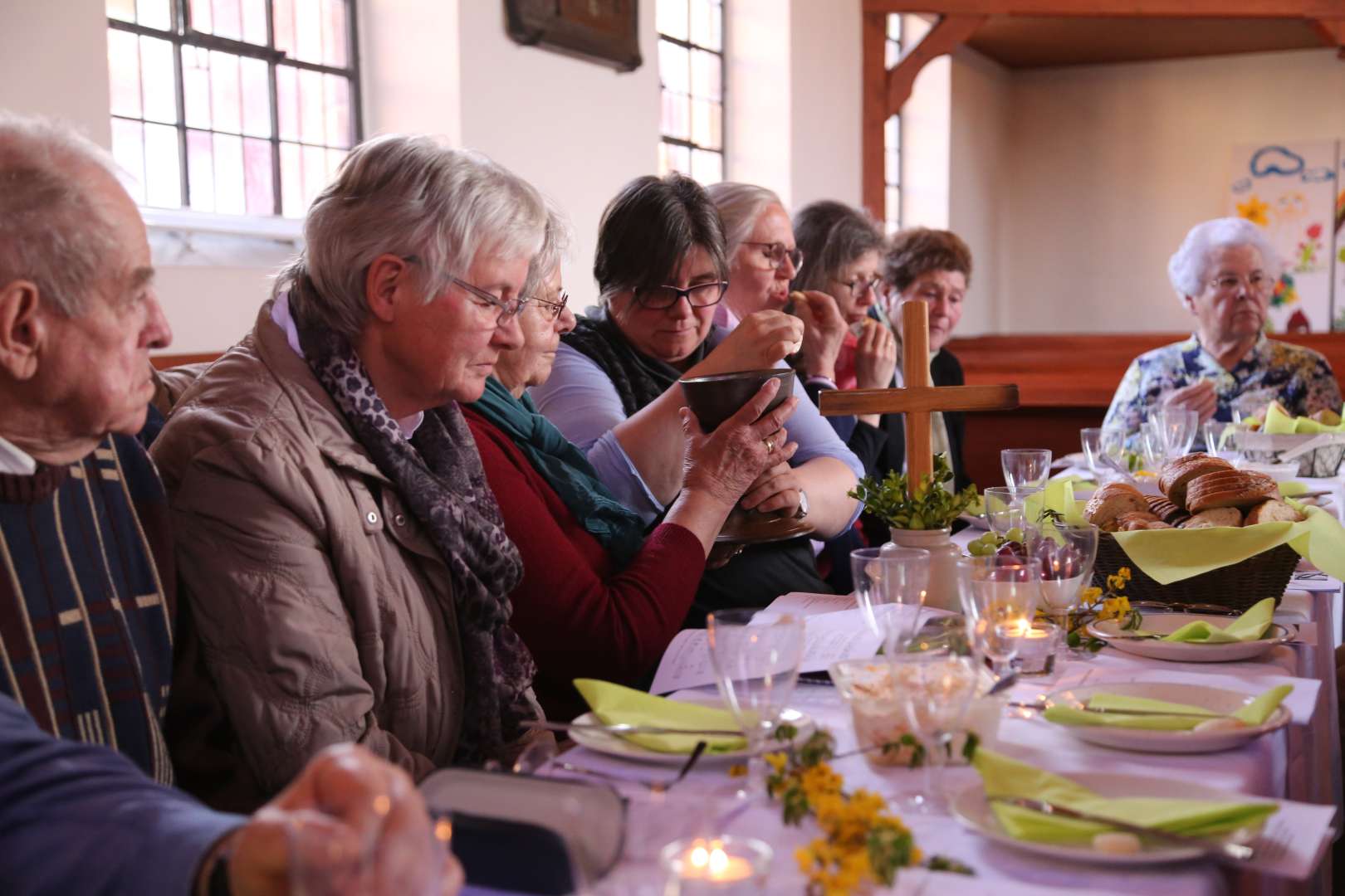 Tischabendmahl in Weenzen