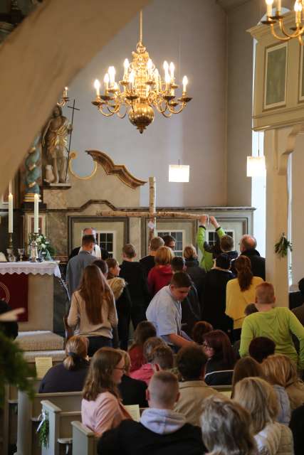 Abendmahlsgottesdienst der Konfirmanden in Duingen