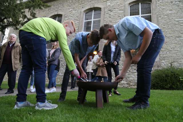 Abendmahlsgottesdienst der Konfirmanden in Duingen