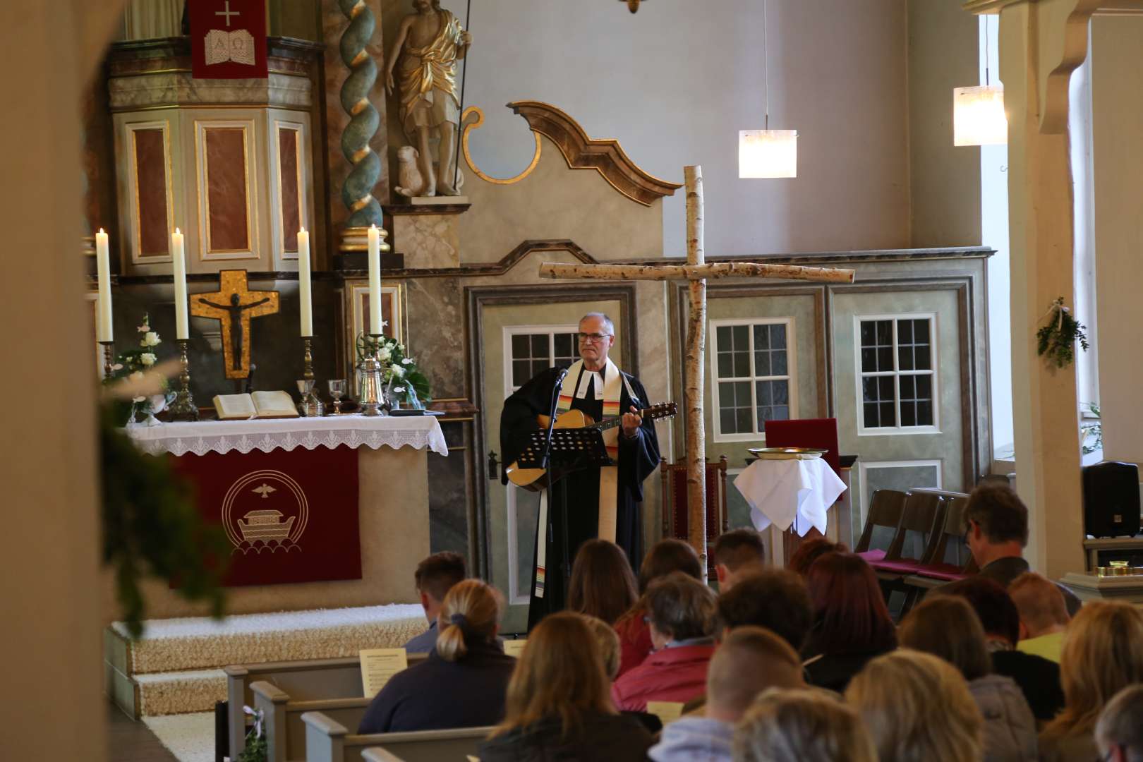 Abendmahlsgottesdienst der Konfirmanden in Duingen