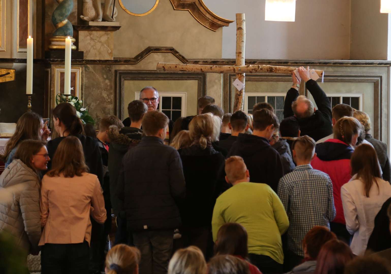 Abendmahlsgottesdienst der Konfirmanden in Duingen