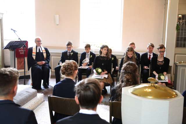 Konfirmation in der St. Katharinenkirche zu Duingen