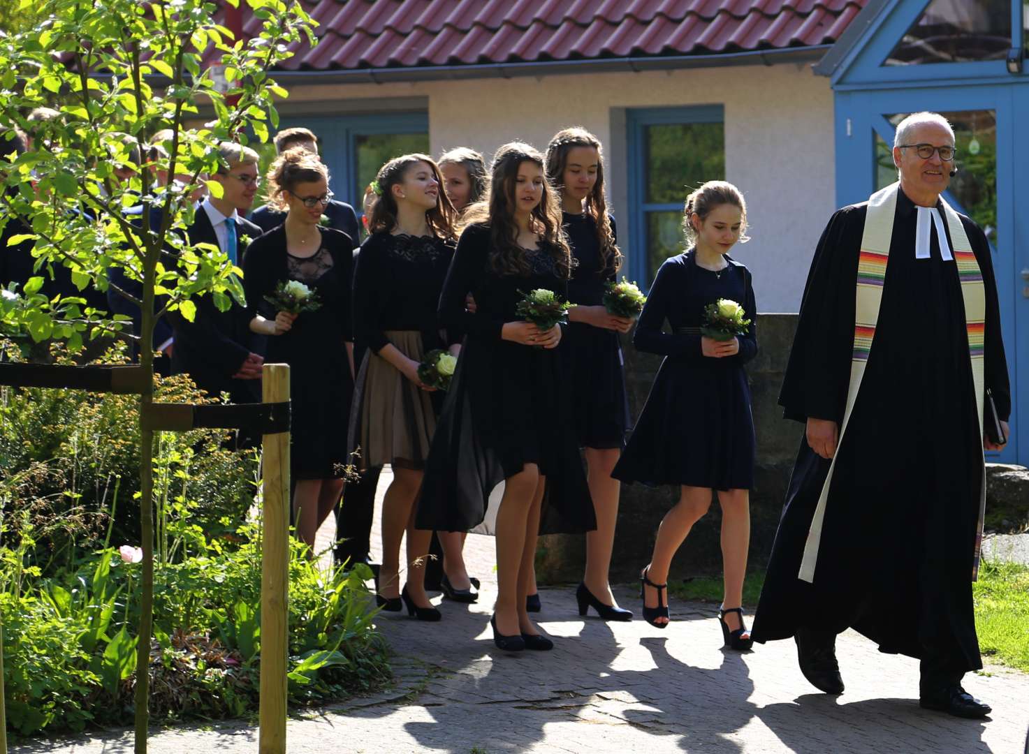 Konfirmation in der St. Katharinenkirche zu Duingen