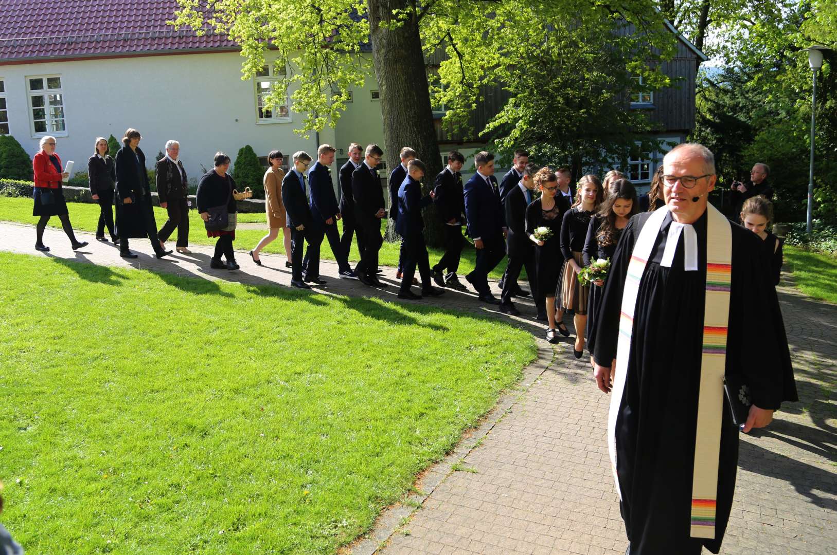 Konfirmation in der St. Katharinenkirche zu Duingen