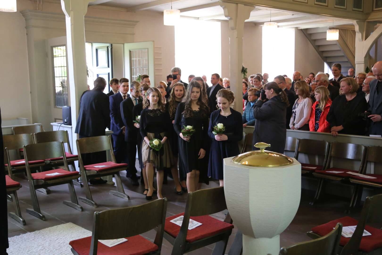 Konfirmation in der St. Katharinenkirche zu Duingen