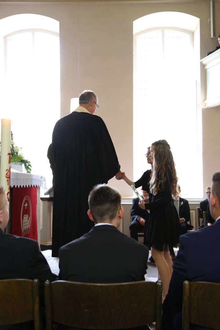 Konfirmation in der St. Katharinenkirche zu Duingen