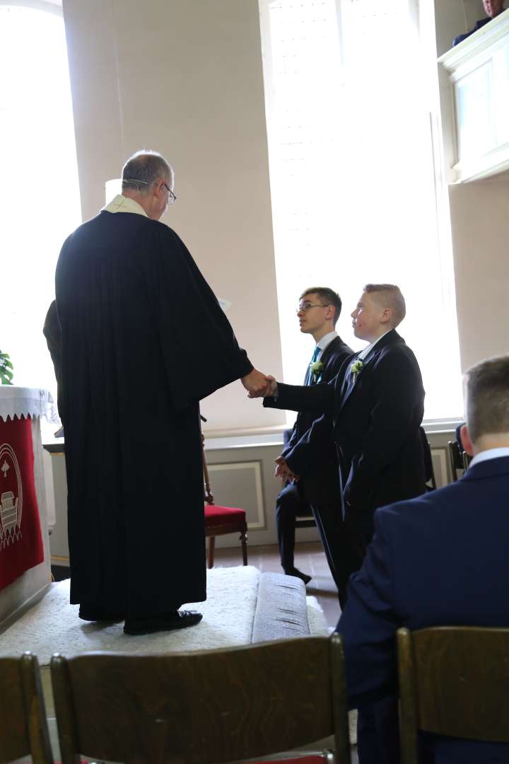 Konfirmation in der St. Katharinenkirche zu Duingen