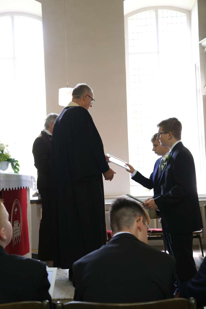 Konfirmation in der St. Katharinenkirche zu Duingen