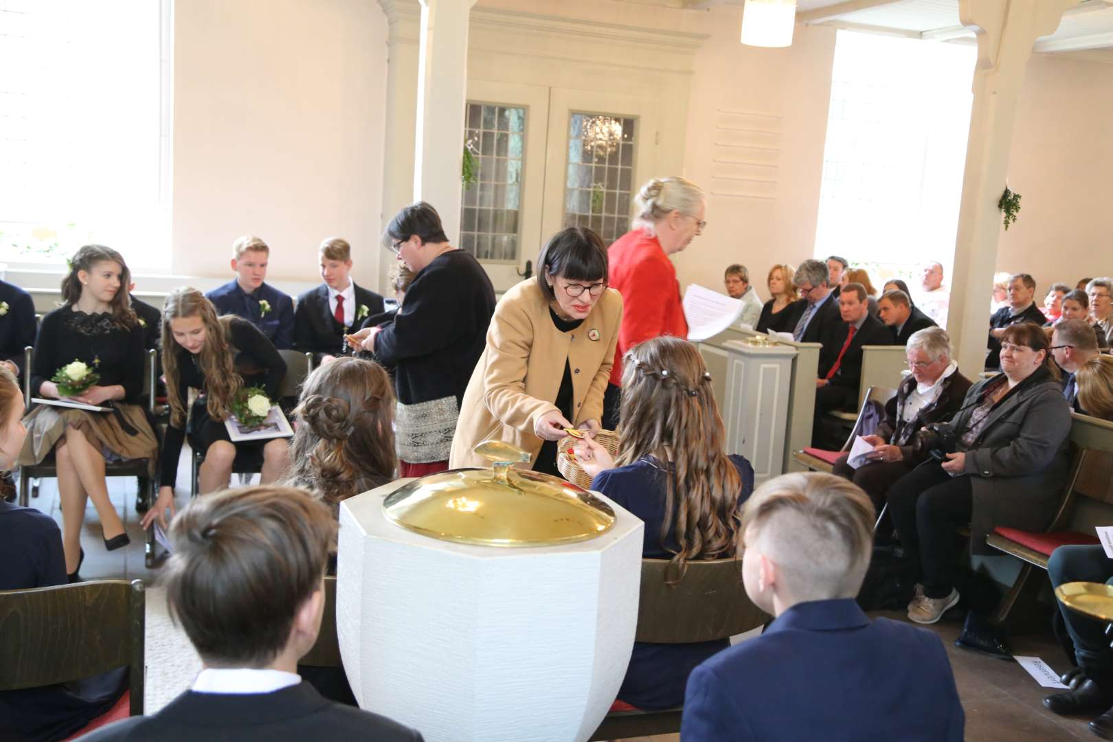 Konfirmation in der St. Katharinenkirche zu Duingen