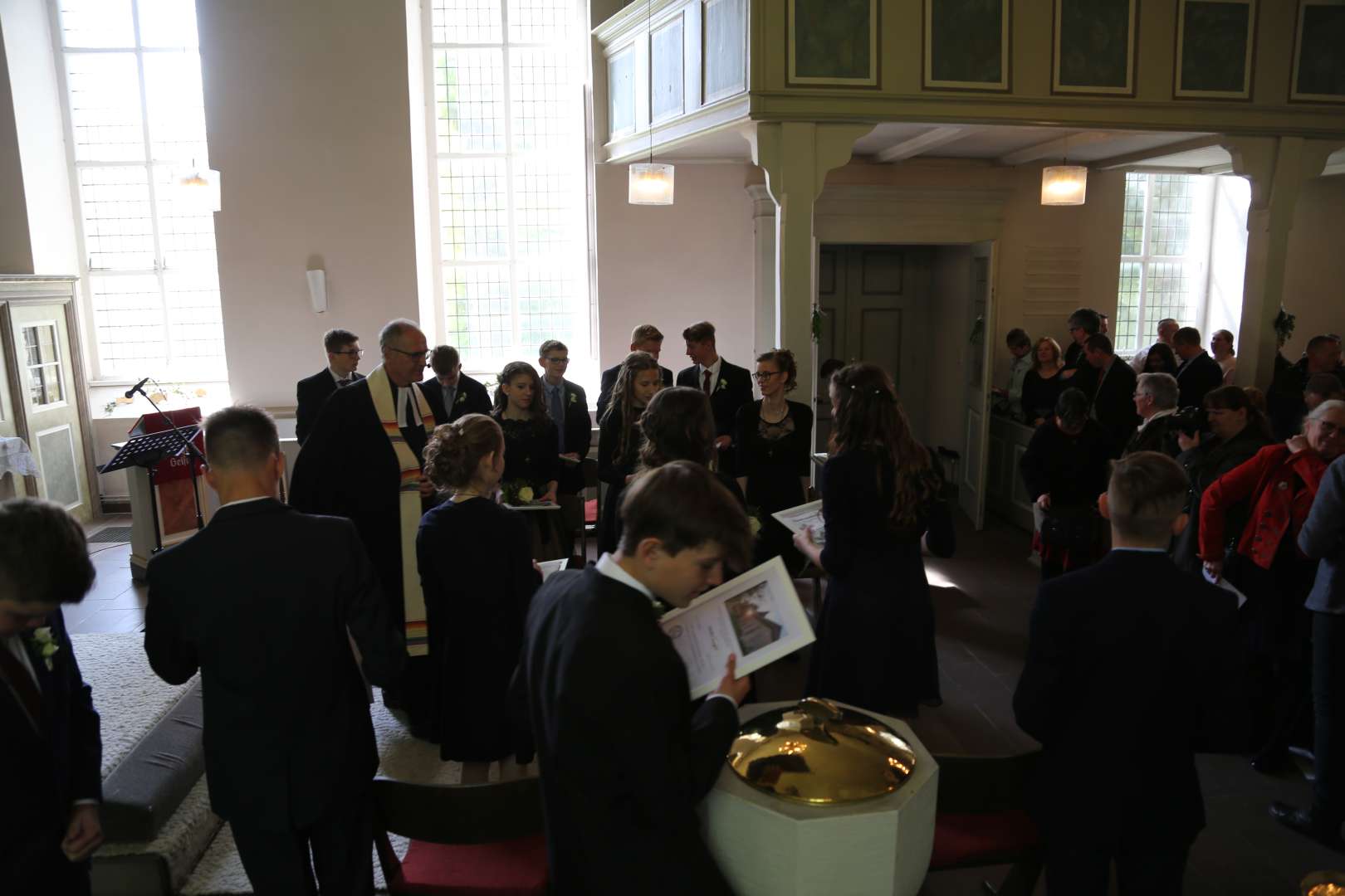 Konfirmation in der St. Katharinenkirche zu Duingen