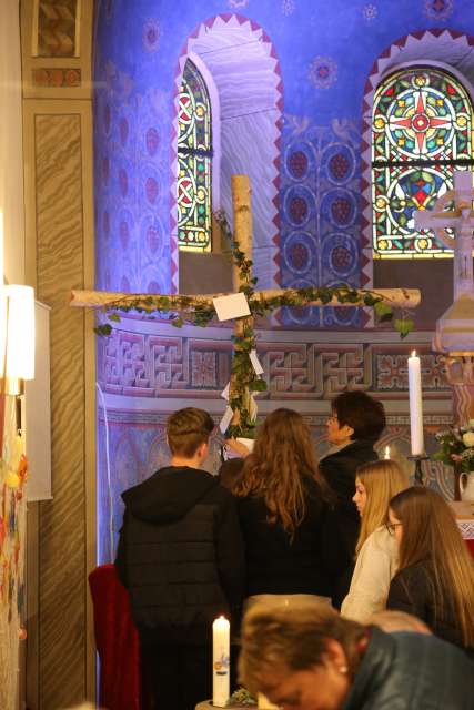 Abendmahlsgottesdienst der Konfirmanden in Coppengrave