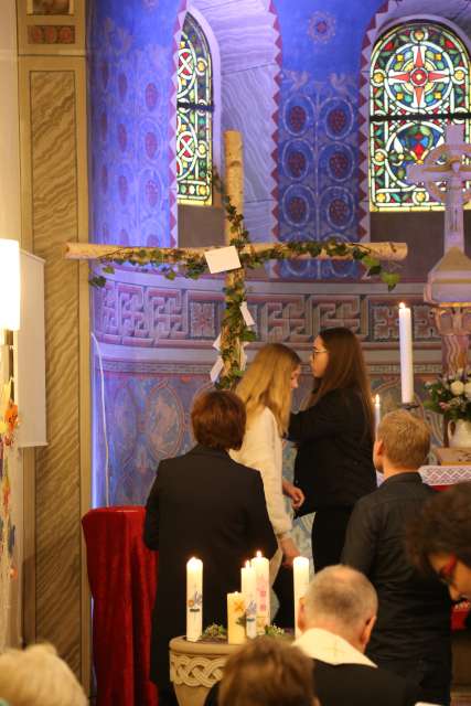 Abendmahlsgottesdienst der Konfirmanden in Coppengrave