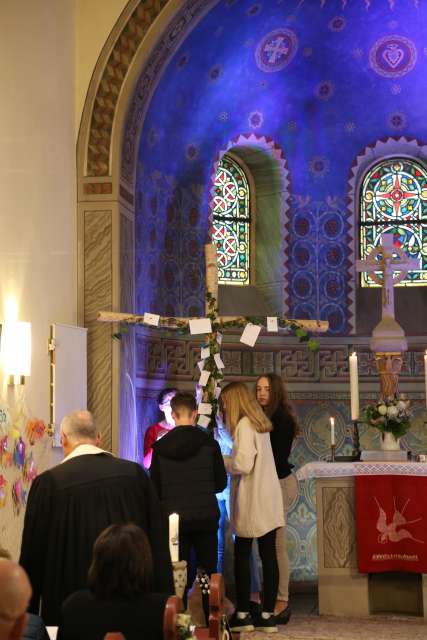 Abendmahlsgottesdienst der Konfirmanden in Coppengrave