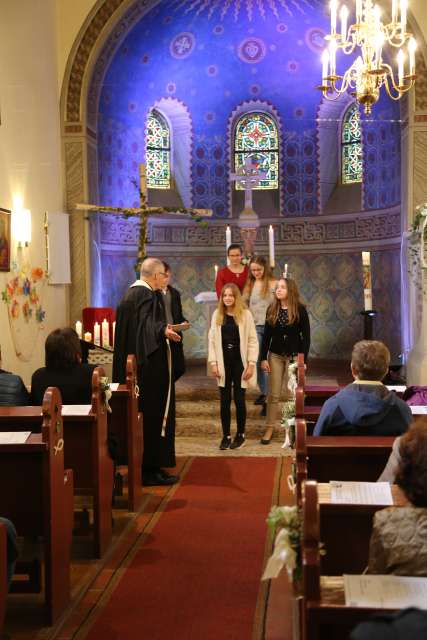 Abendmahlsgottesdienst der Konfirmanden in Coppengrave