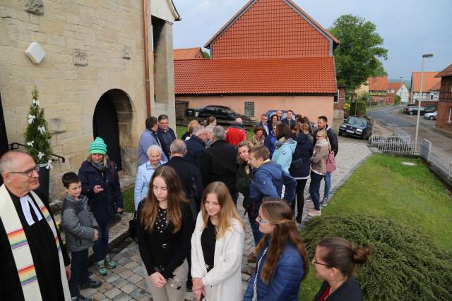 Abendmahlsgottesdienst der Konfirmanden in Coppengrave