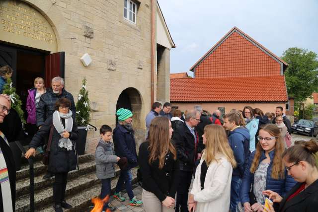 Abendmahlsgottesdienst der Konfirmanden in Coppengrave