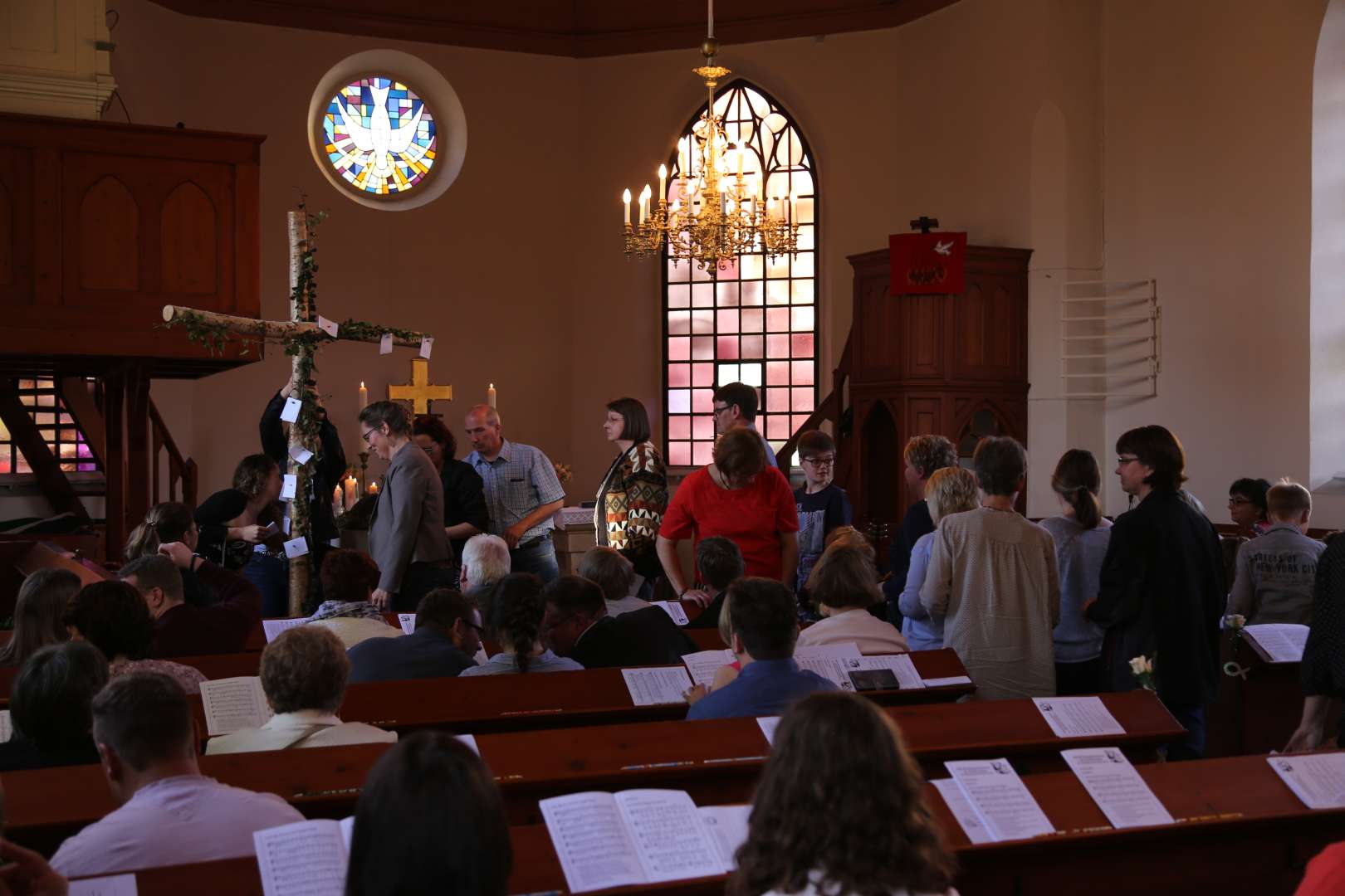 Abendmahlsgottesdienst der Konfirmanden in Weenzen