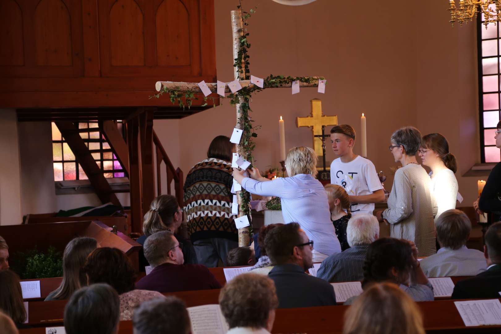 Abendmahlsgottesdienst der Konfirmanden in Weenzen