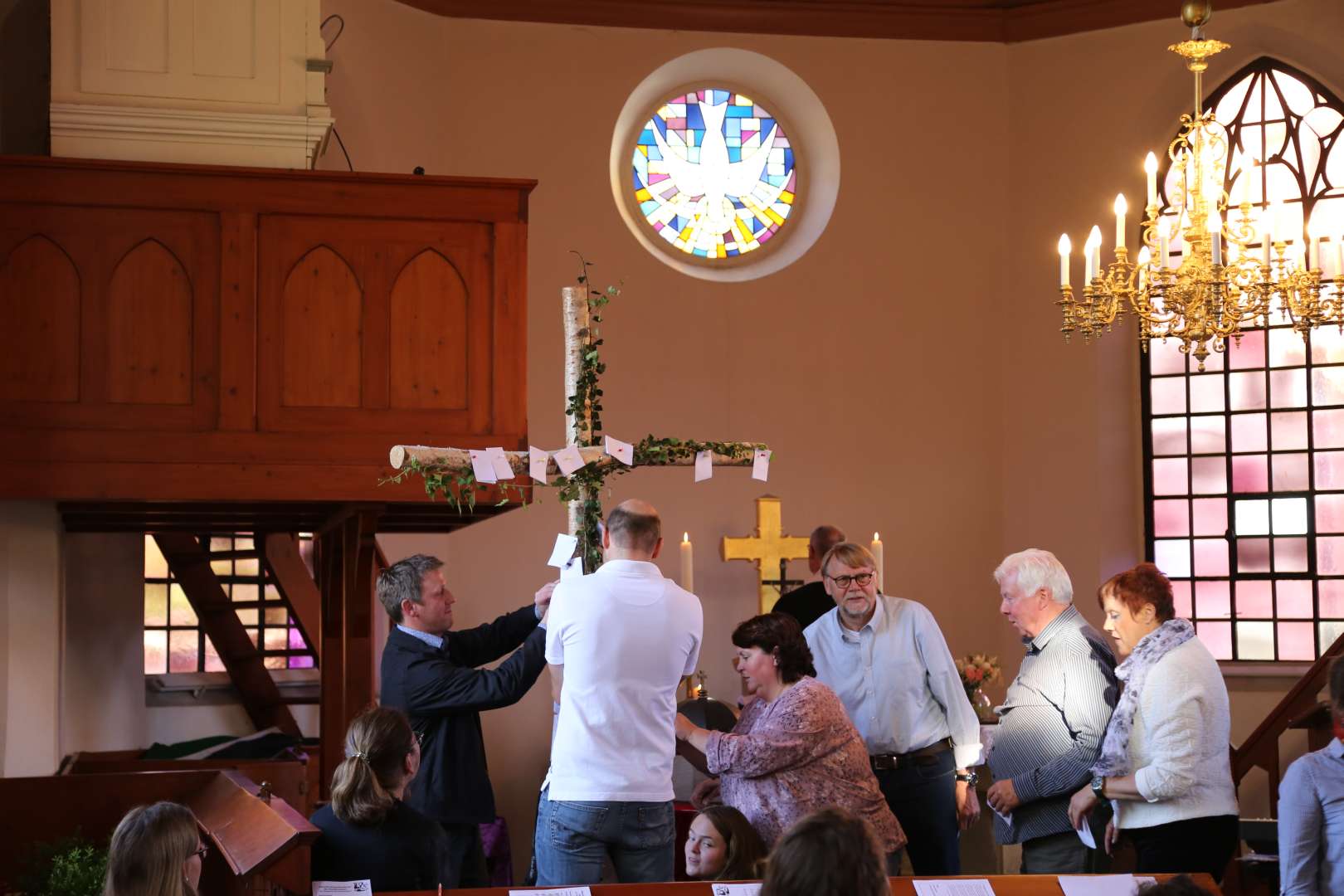 Abendmahlsgottesdienst der Konfirmanden in Weenzen