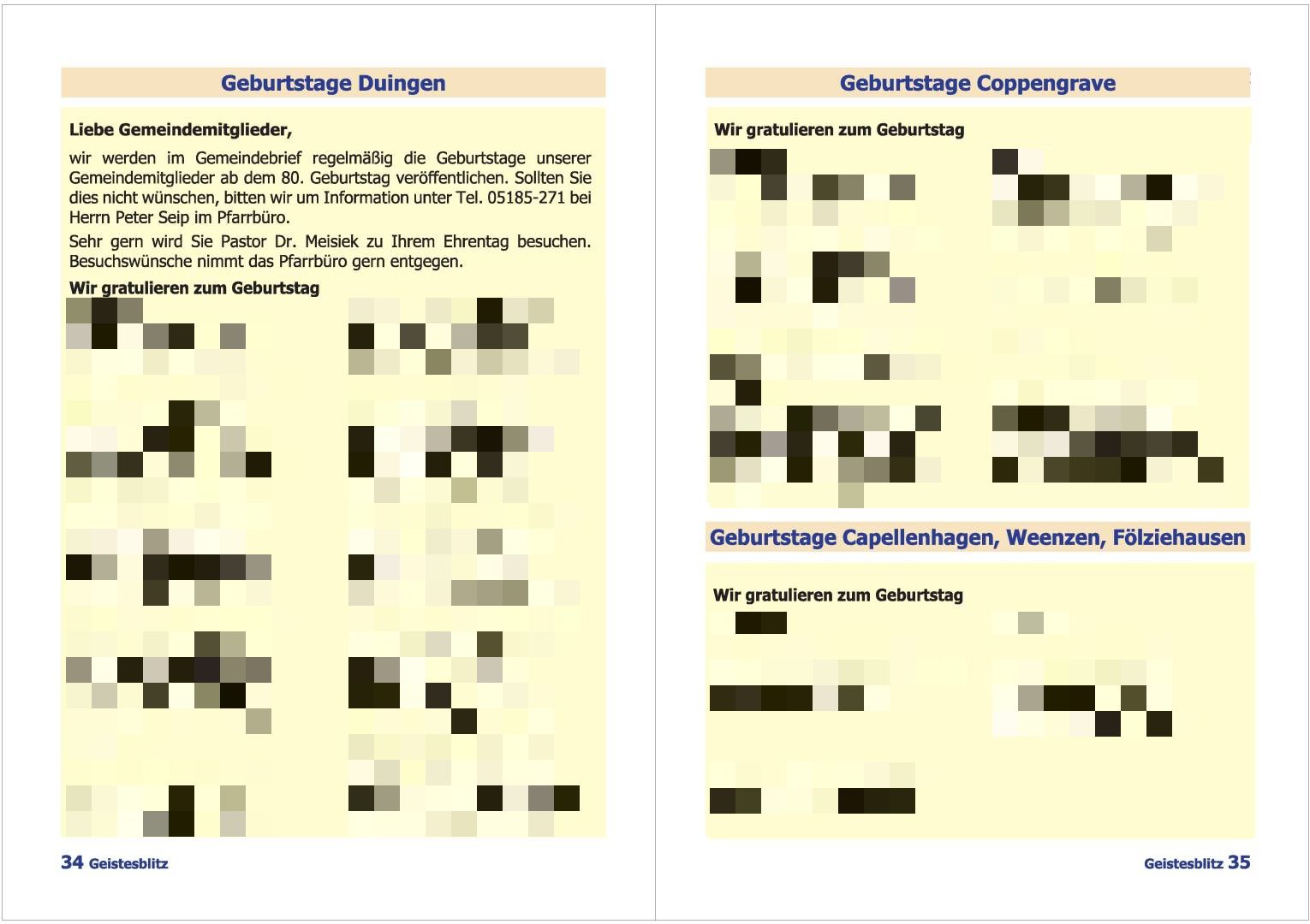 Gemeindebrief Juni 2019 - August 2019